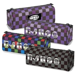 ASTUCCIO KOOKIE SKA GUT BAULETTO QUADRATO SCUOLA RAGAZZI RAGAZZE 3 MODELLI