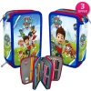 Astuccio Paw Patrol Pets 3 ZIP Triplo Scomparto Accessoriato Scuola Bambini