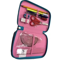 ASTUCCIO PORTA PENNE 3 ZIP CERNIERE WWF PANINI COLLEZIONE PORTAPASTELLI SCUOLA