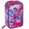 ASTUCCIO PORTAPENNE 3 ZIP SCOMPARTI COMIX BRIGHT BUBBLES GIRL ACCESSORI SCUOLA