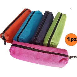 ASTUCCIO PORTAPENNE PORTAPASTELLI MATITE COSMETICI BORSA BAG ZIP CERNIERA DFH
