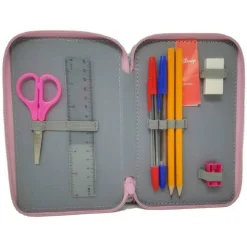 ASTUCCIO SCUOLA MINNIE MOUSE MULTISCOMPARTO 3 ZIP PENNARELLI GIOTTO 20X13X6CM