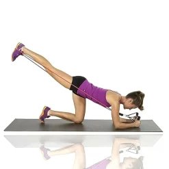 ATTREZZO FITNESS BANDE ELASTICHE RESISTENZA DELLA FORZA CROSSFIT PALESTRA PESI