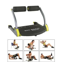 ATTREZZO MULTIFUNZIONE ALLENAMENTO ADDOMINALI FITNESS MUSCOLI ESERCIZI HOME GYM