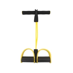 ATTREZZO PALESTRA FITNESS ELASTICO CON PEDALI ALLENAMENTO MUSCOLI ADDOMINALI
