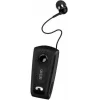AURICOLARE BLUETOOTH CUFFIA CLIP-ON UK-E20 CAVO RETRATTILE SMARTPHONE