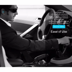 AURICOLARE BLUETOOTH MINI WIFI USB MICROFONO CARICACATORE AUTO PER SMARTPHONE