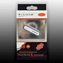 AURICOLARE BLUETOOTH UNIVERSALE MAXTECH AU-BT006 CUFFIA PER SMARTPHONE ALTA PRESTAZIONE
