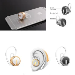 AURICOLARE MONO BLUETOOTH FINEBLUE M-99 ARCHETTO CON MICROFONO PER SMARTPHONE PS