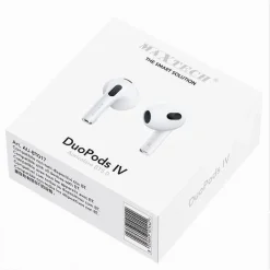 AURICOLARI BLUETOOTH STEREO SENZA FILI BT5.0 DUOPODS IV PER SMARTPHONE AU-BT017