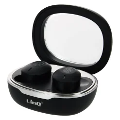 AURICOLARI CUFFIE BLUETOOTH WIRELESS AUTONOMIA 8H CUSTODIA DI RICARICA S68-PRO