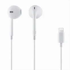 AURICOLARI CUFFIE CON CONNETTORE LIGHTNING PER IPHONE IPAD IPOD MAXTECH AU-LN01