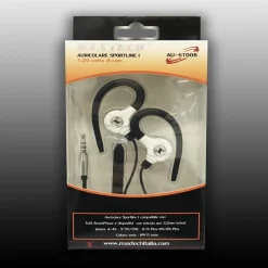 AURICOLARI CUFFIE CON FILO AUDIO MICROFONO PER CELLULARI SMARTPHONE MAXTECH AU-6T006