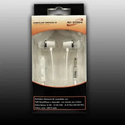 AURICOLARI CUFFIE CON FILO SIMSOUND MUSICA MICROFONO PER SMARTPHONE MAXTECH AU-6T004