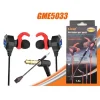 AURICOLARI CUFFIE GAMING JACK 3,5MM CONSOLE PC PER GIOCHI CON MICROFONO GME5033