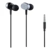 AURICOLARI CUFFIE IN-EAR AUX 3,5MM PER SMARTPHONE FILO 1,2 MT SUONO 4D AU-9T002