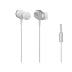 AURICOLARI CUFFIE IN-EAR AUX 3,5MM PER SMARTPHONE FILO 1,2 MT SUONO 4D AU-9T002