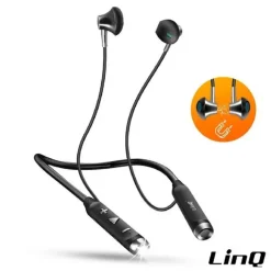 AURICOLARI CUFFIE MAGNETICI BLUETOOTH A COLLO CON TORCIA LED SPORT SMARTPHONE S800