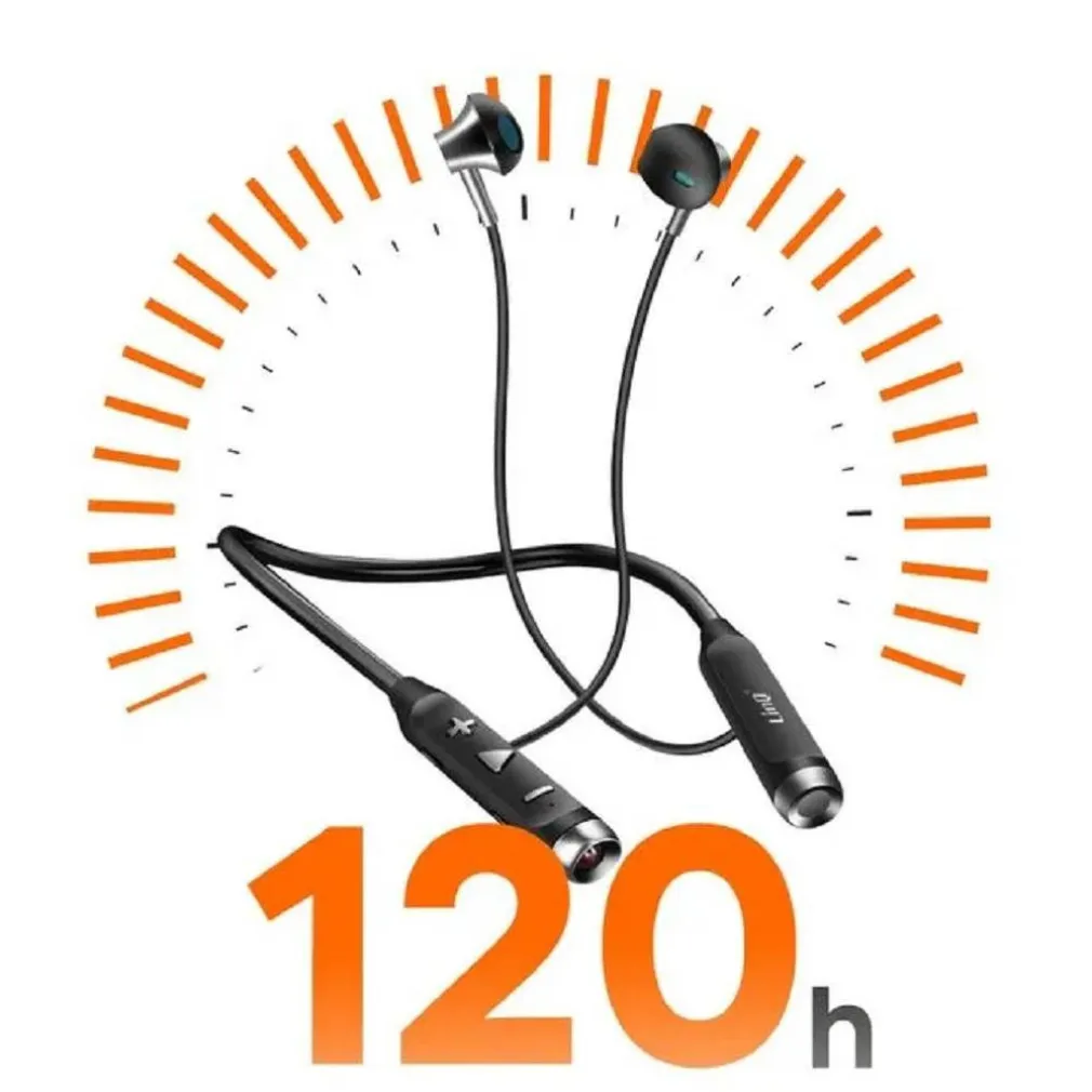 AURICOLARI CUFFIE MAGNETICI BLUETOOTH A COLLO CON TORCIA LED SPORT SMARTPHONE S800