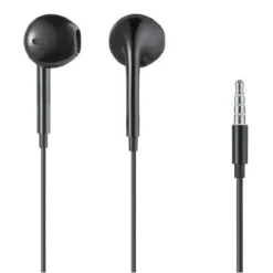 AURICOLARI CUFFIE ORECCHIO PER SMARTPHONE MICROFONO DA VIAGGIO PORTATILI MAXTECH AU-2T003