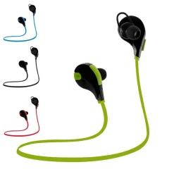 AURICOLARI CUFFIE WIRELESS BLUETOOTH 4.0 HEADSET STEREO SPORTIVE CON MICROFONO