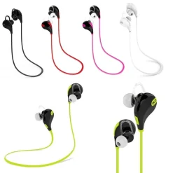 AURICOLARI CUFFIE WIRELESS BLUETOOTH 4.0 HEADSET STEREO SPORTIVE CON MICROFONO
