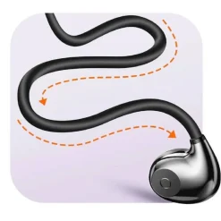 AURICOLARI SPORTIVI CONDUZIONE OSSEA CUFFIE BLUETOOTH SENZA FILI HI8 ANDROID IOS