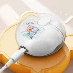 AURICOLARI WIRELESS BLUETOOTH CONTROLLO TOUCH BASE RICARICA DESIGN MOTIVO CUB Q8