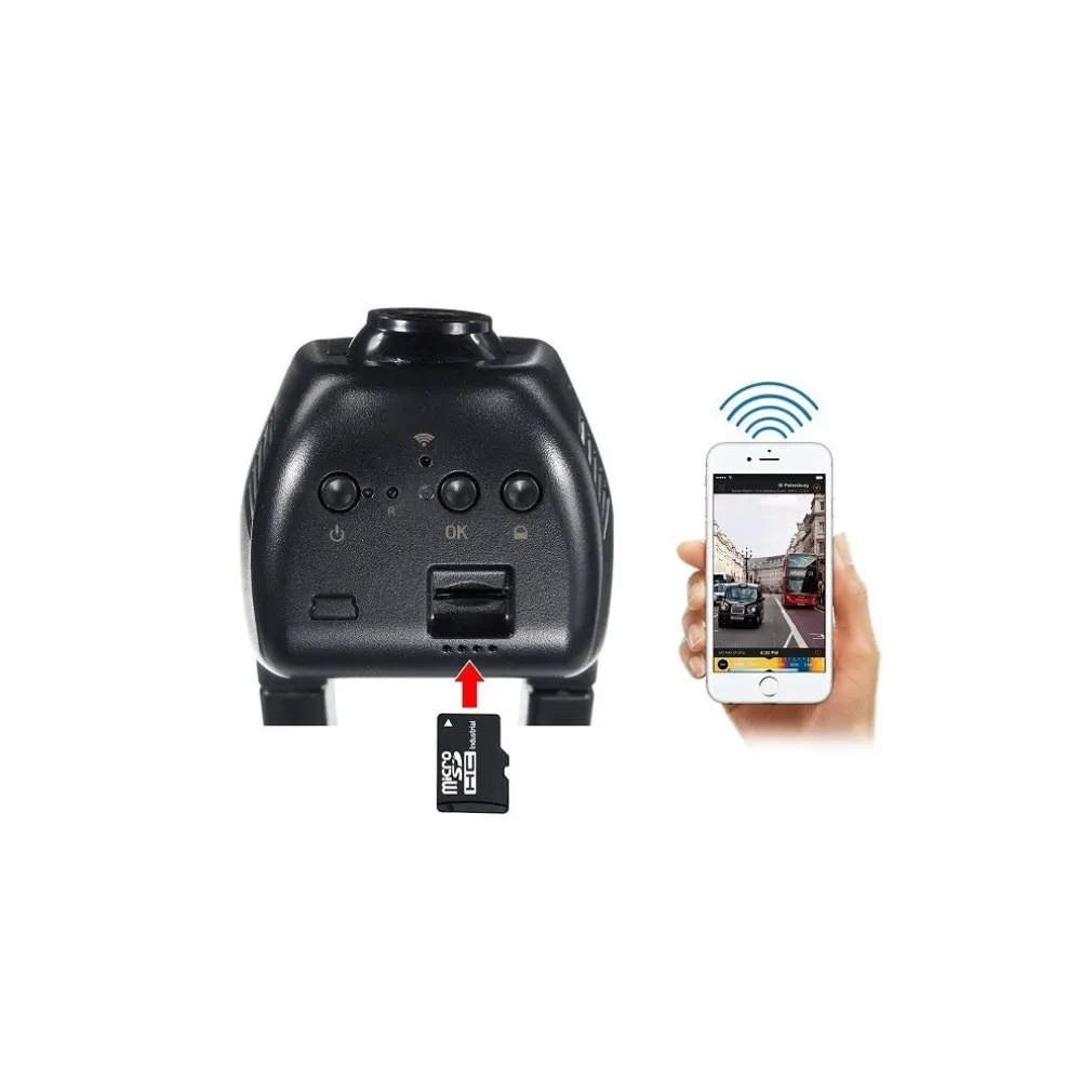 AUTO CAR DVR TELECAMERA WIFI 1080P VIDEOREGISTRATORE NOTTURNA G-SENSOR FULL-HD