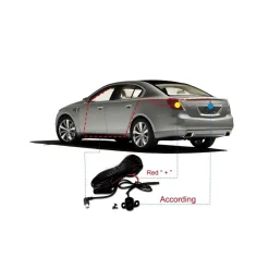 AUTO REARVIEW SPECCHIETTO DVR TELECAMERA FULL HD 1080P 4.3 "LCD CON RETRO CAM