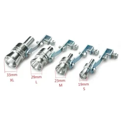 AUTO TUNING KIT EFFETTO TURBO FISCHIO MARMITTA TERMINALE TURBINA SUONO