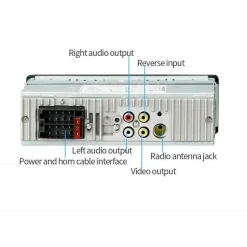 AUTORADIO 1 DIN DISPLAY TFT 4.1