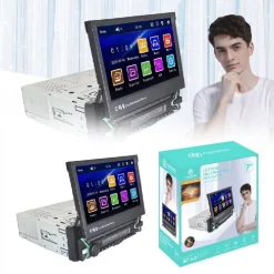 AUTORADIO CON MONITOR 7″ HD LETTORE MULTIMEDIALE PER AUTO 60WX4 BLUETOOTH CX-8225