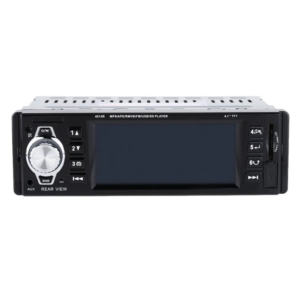 AUTORADIO DISPLAY LCD 3.6" HD USB SD AUDIO MP5-3310R PER TELECAMERA RETROMARCIA