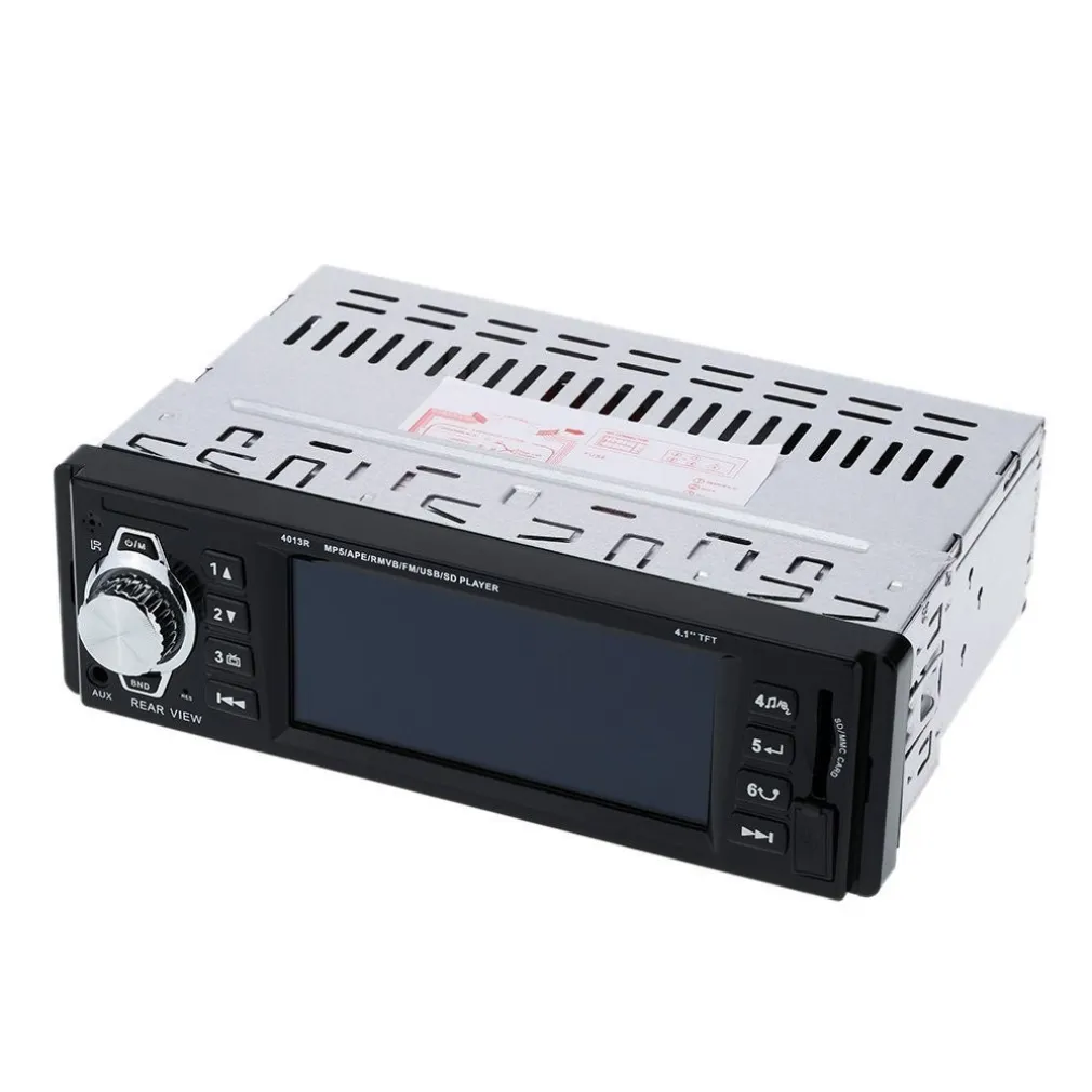 AUTORADIO DISPLAY LCD 3.6" HD USB SD AUDIO MP5-3310R PER TELECAMERA RETROMARCIA