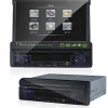 AUTORADIO DVD STEREO 1 DIN DISPLAY SCOMPARSA 7.5 RADIO MP3 AUX USB SD AV