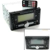 AUTORADIO PER AUTO DOPPIO DIN USB SD FM MP3 AUX 25Wx4 LETTORE SD MP3-9002