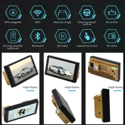 AUTORADIO STEREO 2 DIN 7