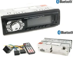 AUTORADIO STEREO AUTO BLUETOOTH FM MP3 SLOT USB SD AUX CDX-7613 CON TELECOMANDO