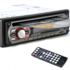 AUTORADIO STEREO PER MACCHINA AUTO RADIO 52W X 4 FM MP3 USB SD/MMC DVD CD AUX