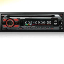 AUTORADIO STEREO PER MACCHINA AUTO RADIO 52W X 4 FM MP3 USB SD/MMC DVD CD AUX