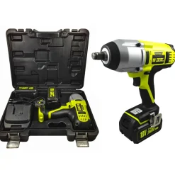 AVVITATORE A IMPULSI PERCUSSIONE PER BULLONI PNEUMATICI CORDLESS 450Nm HDL10505