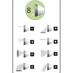 AVVOLGITUBO AUTOMATICO ACQUA 30 METRI RIBIMEX PRD32P CON FISSAGGIO A PARETE