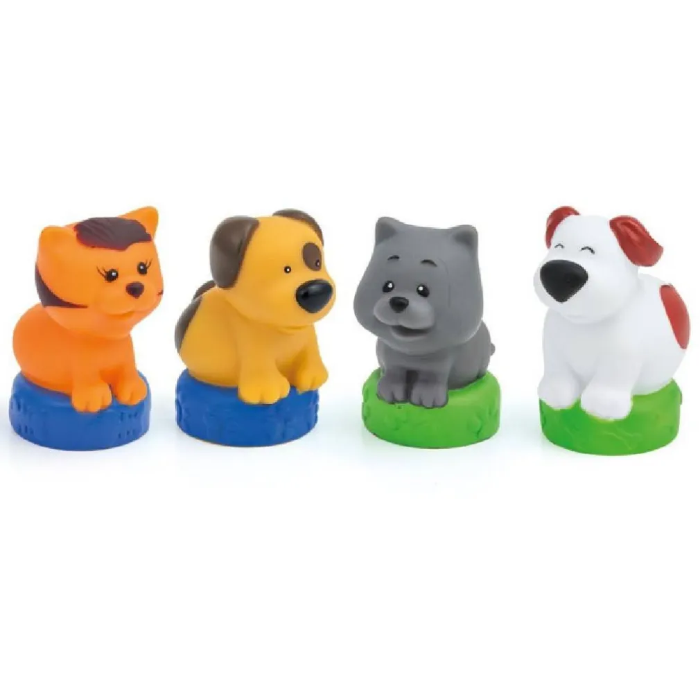 BABY CLEMMY HAPPY ANIMALS GIOCATTOLI PER L'INFANZIA MATTONCINI COLORATI ANIMALI