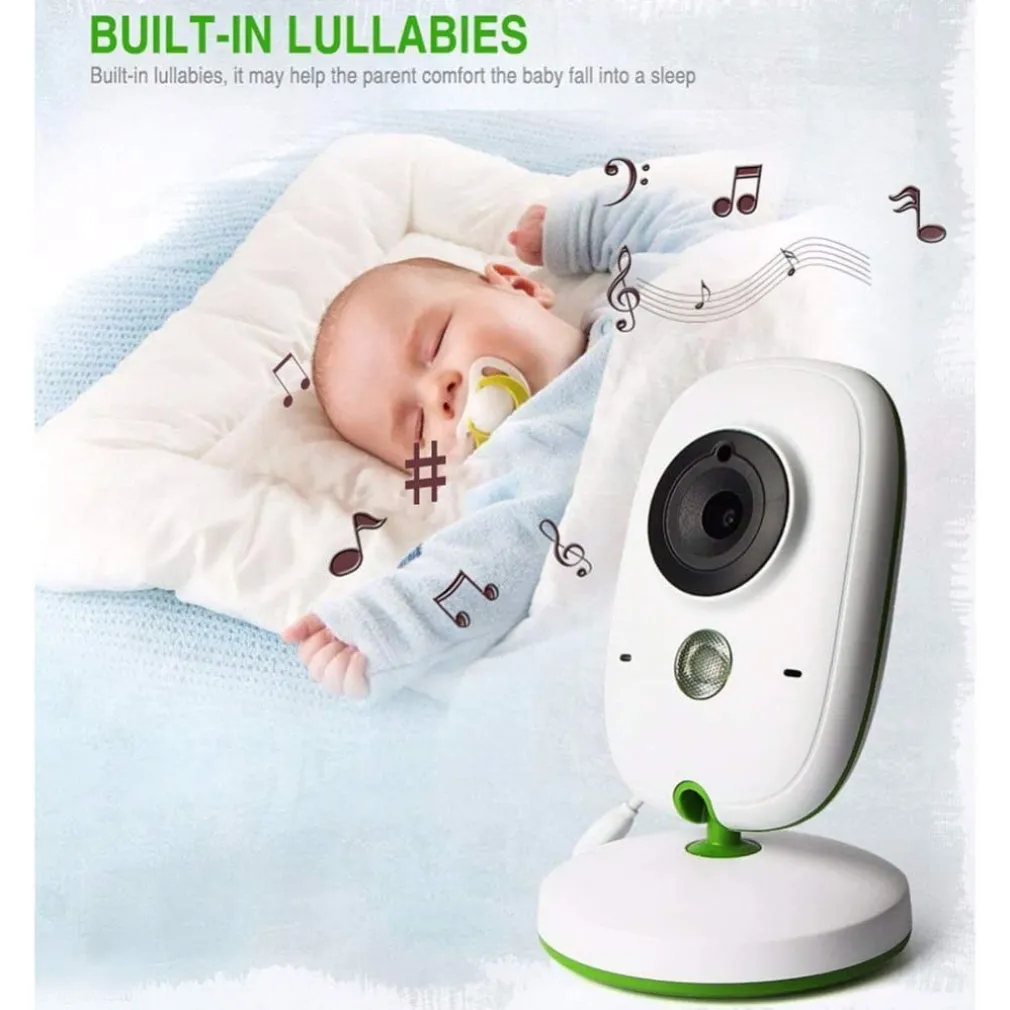 BABY MONITOR SCHERMO LCD 2″ MONITORAGGIO BAMBINO WIRELESS VIDEO A 2 VIE Q-SX904
