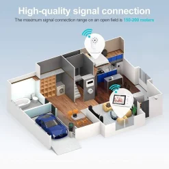 BABY MONITOR VIDEOCAMERA SCHERMO 3.5