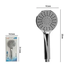 BAGNO DOCCETTA 22 X 9.5 CM DOCCINO SOFFIONE DOCCIA CORNETTA MODERNO 69321 TONDO