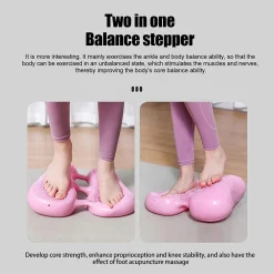 BALANCE CUSCINO PROPRIOCETTIVO PER EQUILIBRIO FITNESS YOGA PILATES MINI STEPPER