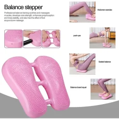 BALANCE CUSCINO PROPRIOCETTIVO PER EQUILIBRIO FITNESS YOGA PILATES MINI STEPPER
