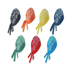 BANDANA FASCIA CAPPELLO CAPPELLINO BIMBI COLORATA ACCESSORI STILE PIRATA TAGLIA UNICA